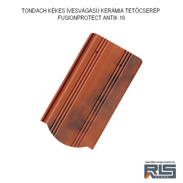TONDACH KÉKES ÍVESVÁGÁSÚ TETŐCSERÉP - Image 4
