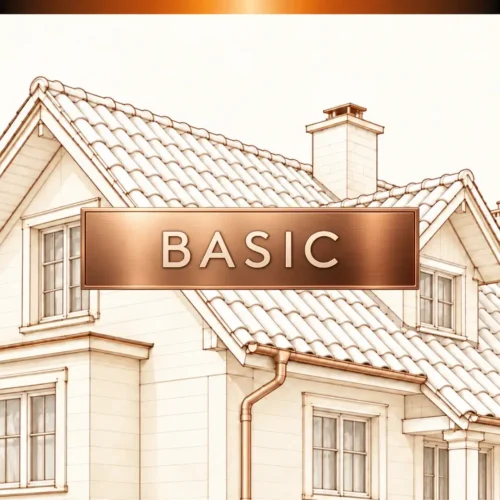 Basic felületkezelésű betoncserepek