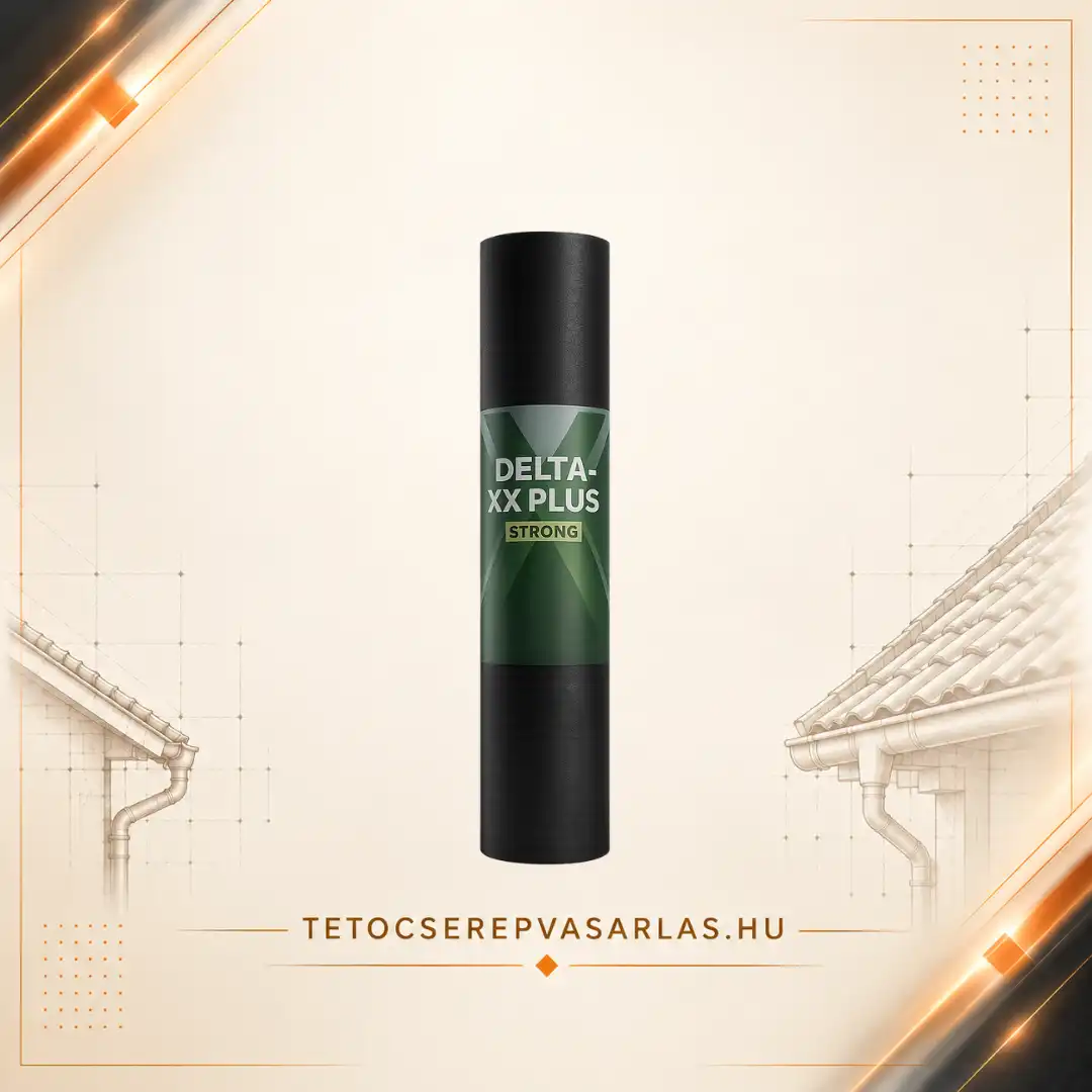 LEIER DÖRKEN DELTA XX PLUS STRONG 180 G/M2 PÁRAÁTERESZTŐ TETŐFÓLIA RAGASZTÓSÁVVAL