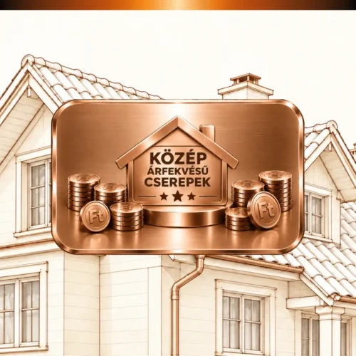 Közép árfekvésű cserepek
