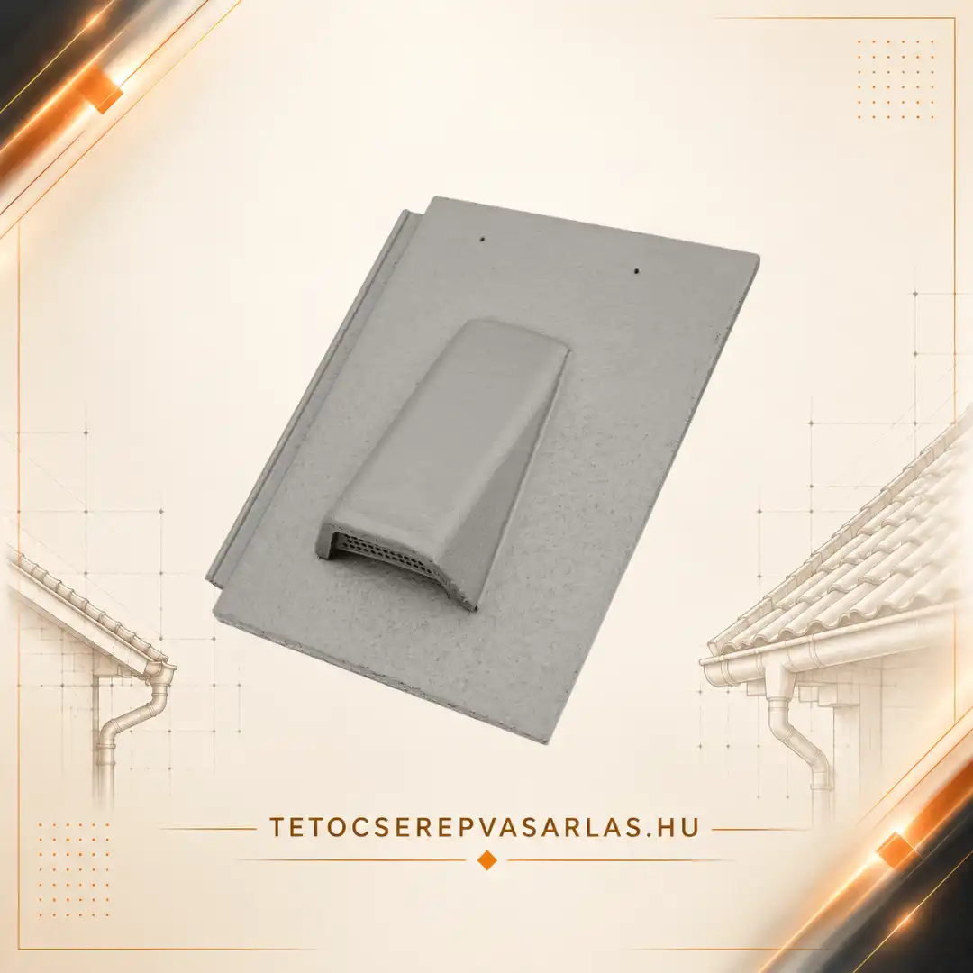 LEIER GRANITE BRILLIANT EZÜSTSZÜRKE SZELLŐZŐCSERÉP KUPAKKAL