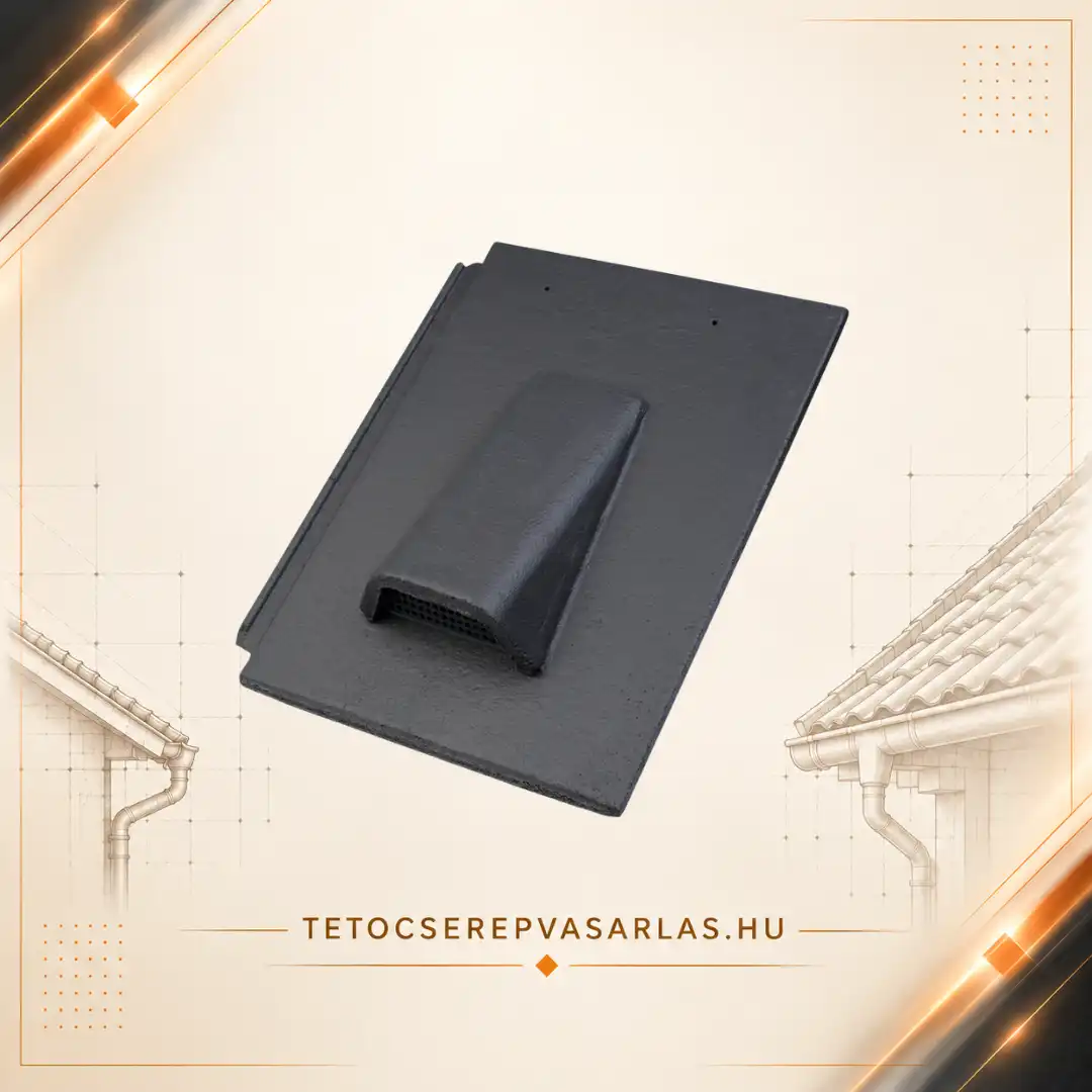 LEIER GRANITE CLASSIC SZELLŐZŐCSERÉP KUPAKKAL - Image 3