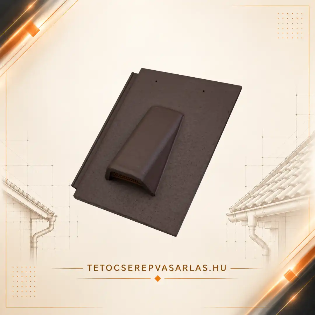 LEIER GRANITE CLASSIC SZELLŐZŐCSERÉP KUPAKKAL - Image 4