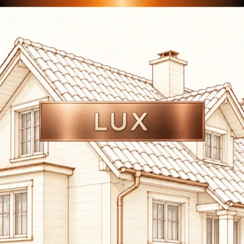 Lux felületkezelésű betoncserepek